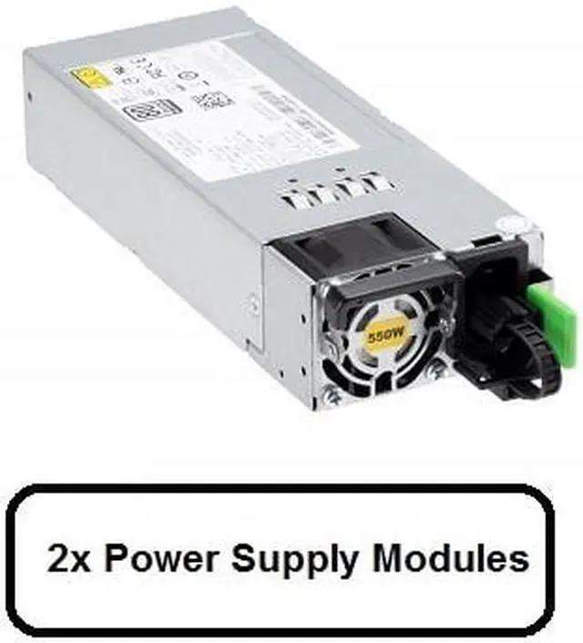 Alt view image 3 of 5 - RS-Series RS212X12 2U 12 Bay SAS Expander JBOD with Redundant Power Supply