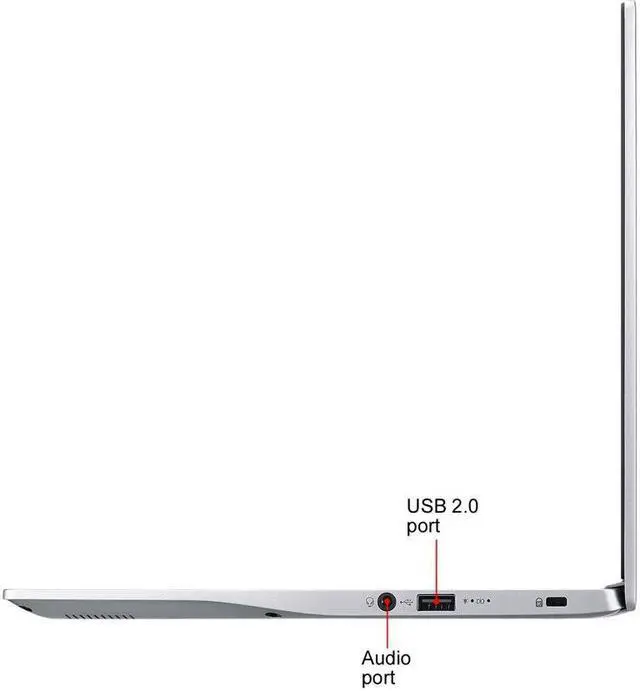 Alt view image 3 of 7 - Linux Mint Acer Swift 3 Laptop, 14" Full HD IPS, AMD Ryzen 7 4700U Octa-Core, Radeon Graphics, 8GB RAM, 1TB NVMe-PCIe SSD, Wi-Fi 6, Backlit Keyboard, Thin & Light
