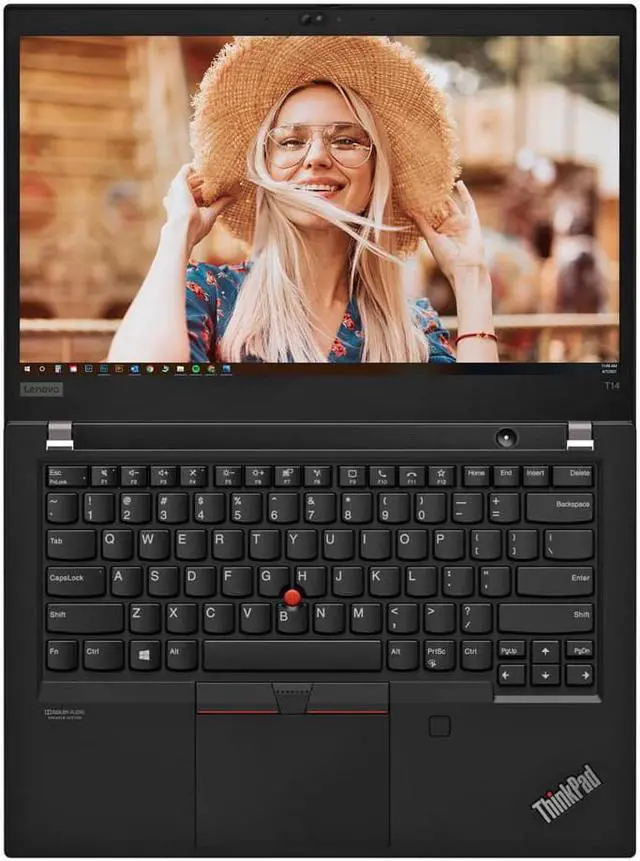Alt view image 7 of 7 - Lenovo Thinkpad T14 Gen 2, Intel Core i7-1165G7, 32GB RAM, 1TB PCIe SSD, Intel UHD Graphics, 14.0" FHD Display,  WiFi-6, Ethernet Port, Windows 10 Pro, Storm Black