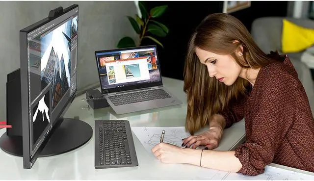 Alt view image 3 of 5 - Lenovo ThinkPad X1 Yoga Home and Business Laptop (Intel i7-8665U 4-Core, 16GB RAM, 1TB m.2 SATA SSD, Intel UHD 620, 14" Touch  4K UHD (3840x2160), Active Pen, Fingerprint, Wifi, Bluetooth, Win 10 Pro)