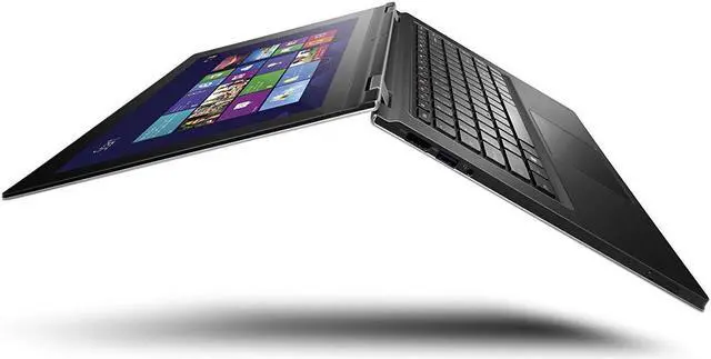 Alt view image 4 of 7 - Lenovo Yoga 13 Ultrabook - Windows 8.1 Pro - Intel Core i7-3517U, 8GB RAM, 128GB SSD, 13.3" Multi-Touch HD+ IPS Display (1600x900), Silver Grey