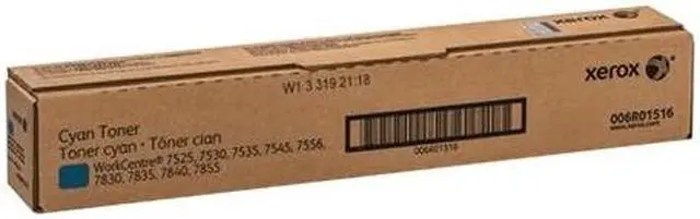 Alt view image 7 of 20 - XEROX 6R1516 Toner for the WorkCentre 7500 and 7800 Series Cyan