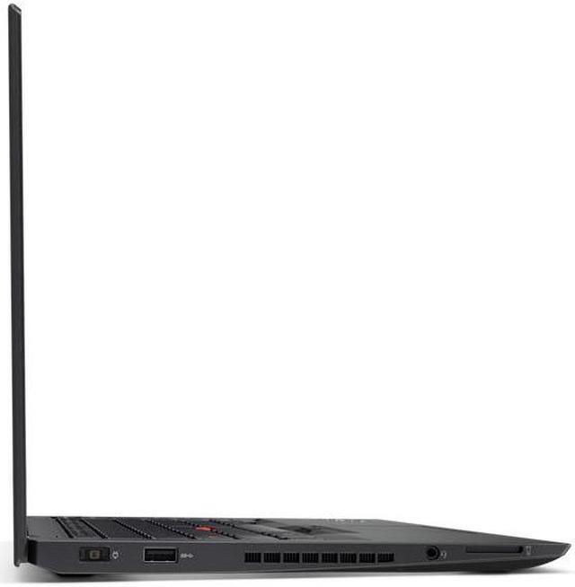 Alt view image 6 of 6 - Lenovo ThinkPad T470s Windows 10 Pro LTE 4G Laptop - Intel Core i5-6300U, 20GB RAM, 2TB PCIe NVMe SSD, 14" IPS FHD (1920x1080) Matte Display, Fingerprint Reader, Black Color