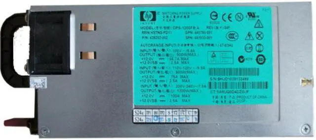 Main image of 441830-001 COMPAQ 1200WATT HOT PLUG POWER SUPPLY