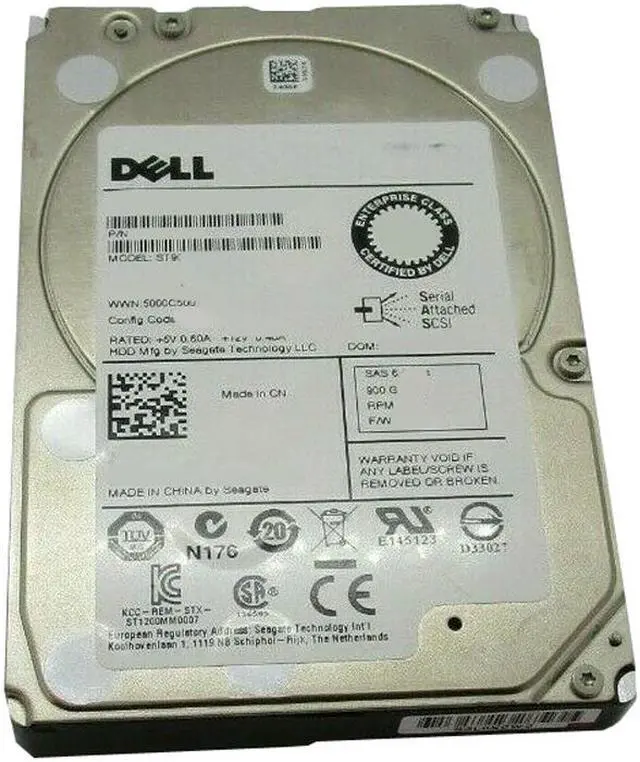 Main image of Dell 400-AFNY 6 TB Hard Drive - 3.5" Internal - Near Line SAS (NL-SAS) (6Gb/s SAS)