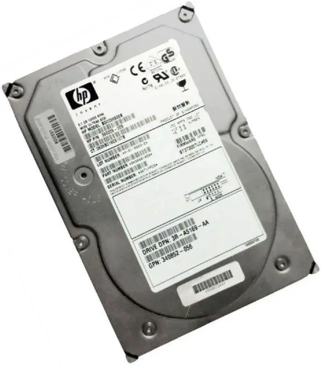 Alt view image 2 of 2 - 9.1GB 10K U3 SCSI HDD, BD00965CC3, 300955-003, 3R-A4016-AA, MAP3367NC, 340852-056, 104665-001 W/ TRAY