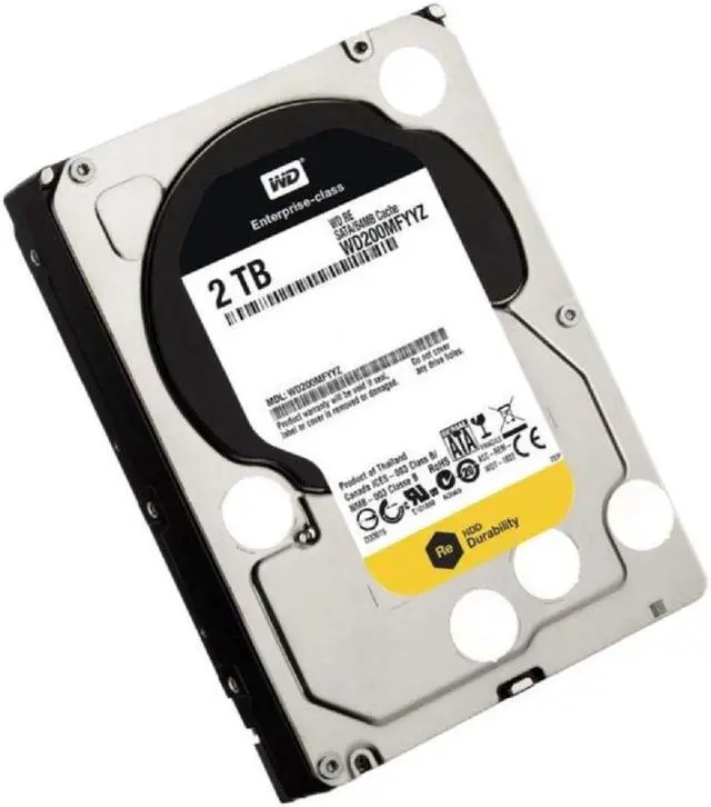 Alt view image 4 of 5 - Western Digital Re 2Tb 7200Rpm Sata6Gbps 64Mb Buffer 3.5Inch Internal Hard Disk Drive