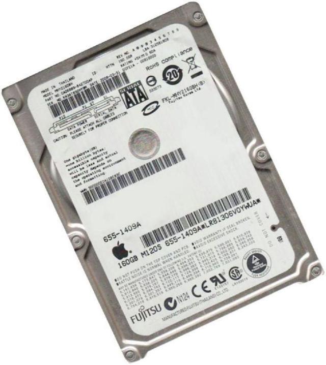 Refurbished: Fujitsu 160GB 5400 RPM SATA 1.5Gbps 2.5 Inch Refurbished: Fujitsu 160GB 5400 RPM SATA 1.5Gbps 2.5 Inch
