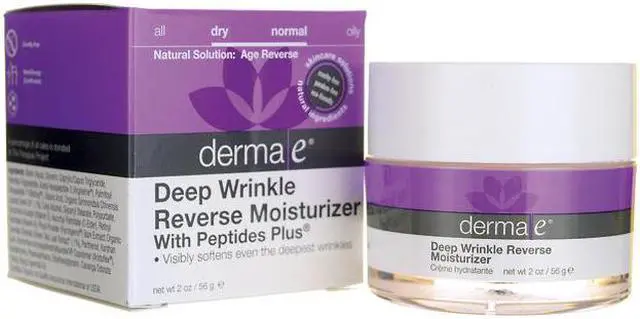 Alt view image 4 of 20 - Deep Wrinkle Reverse Moisturizer  With Peptides Plus - Derma-E - 2 oz - Creme