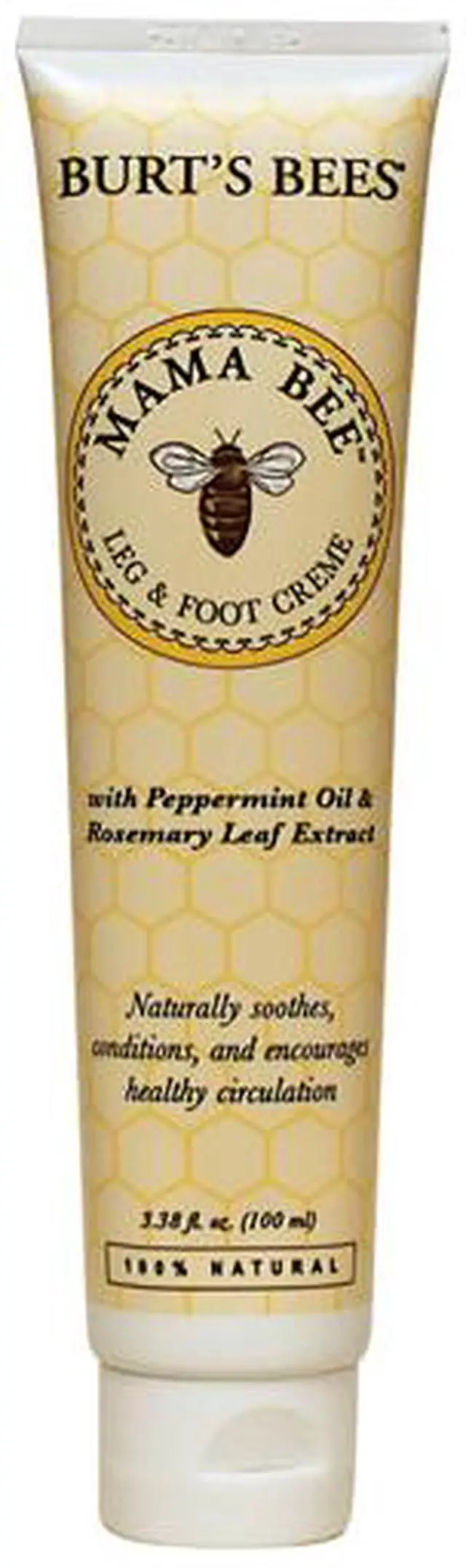 Alt view image 3 of 6 - Mama Bee Leg & Foot - Burt's Bees - 3.38 oz - Creme