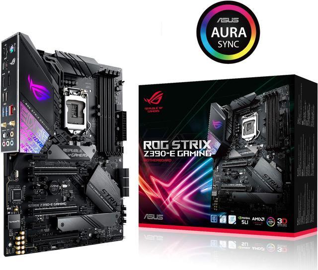 Alt view image 3 of 8 - ASUS ROG Strix Z390-E Gaming LGA 1151 (300 Series) Intel Z390 SATA 6Gb/s ATX Intel Motherboard