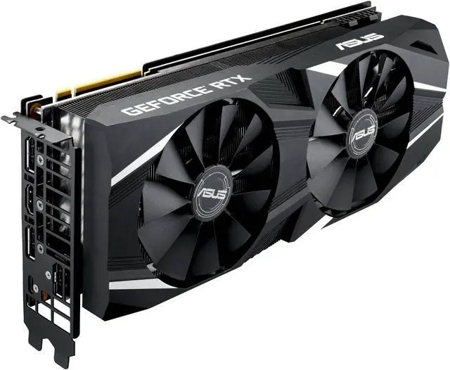 Alt view image 7 of 7 - ASUS RTX 2080 Ti Dual OC 11GB GDDR6 Graphics Card (90YV0C41-M0NM00)