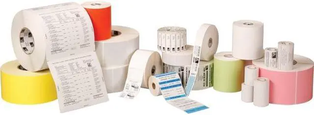 Alt view image 2 of 2 - Zebra 10006703 4.375" x 6.875" Z-Slip Label - 1 Case (4 Rolls)