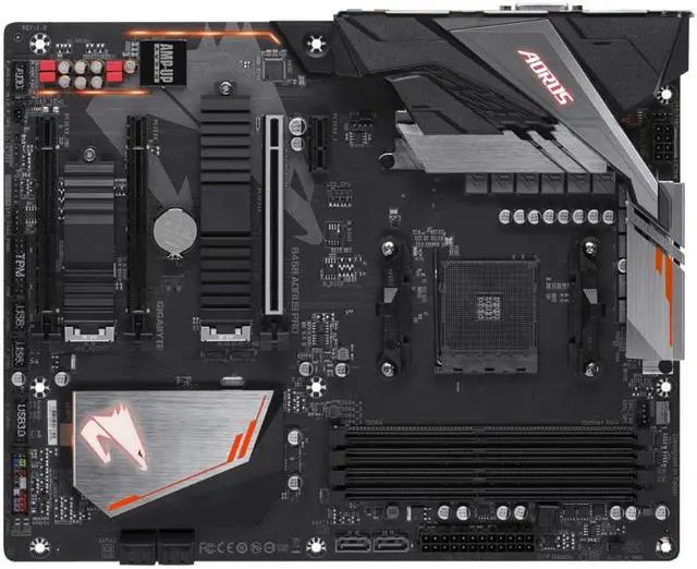 Alt view image 2 of 12 - Gigabyte AMD B450 AORUS PRO Socket AM4 DDR4 ATX Motherboard (B450 Aorus Pro)