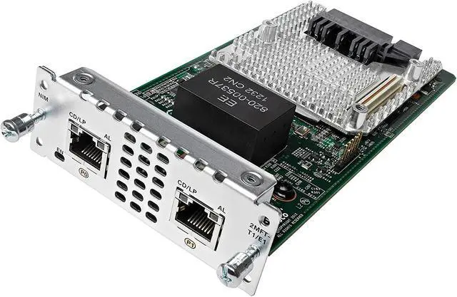 Main image of Cisco 2 port Multi-flex Trunk Voice/Clear-channel Data T1/E1 Module - For Data Networking - 2 T1/E1