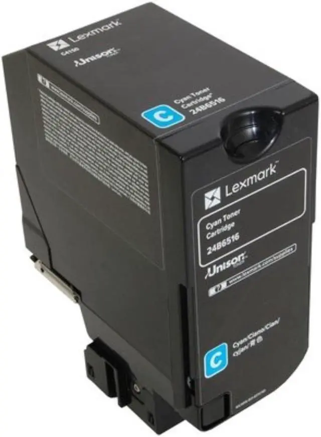 Main image of Cyan High Yield Toner Cartridge for Lexmark 24B6516 C4150, Genuine Lexmark Brand