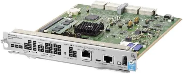 Alt view image 6 of 16 - HPE 5400R zl2 Management Module