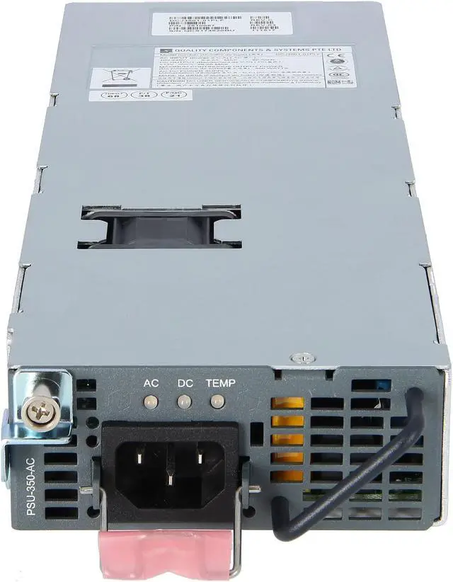 Alt view image 2 of 7 - HPE Aruba - power supply - hot-plug / redundant - 350 Watt 350W AC Power Supply
