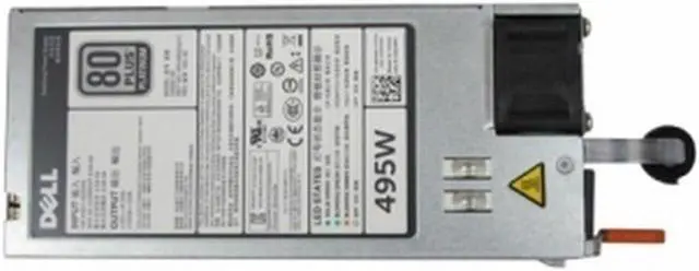 Alt view image 3 of 12 - Dell - Power supply - hot-plug / redundant (plug-in module) - 495 Watt