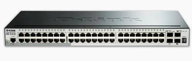 Alt view image 6 of 20 - D-LINK BUSINESS DGS-1510-52X SmartPro 48Port Gigabit Switch