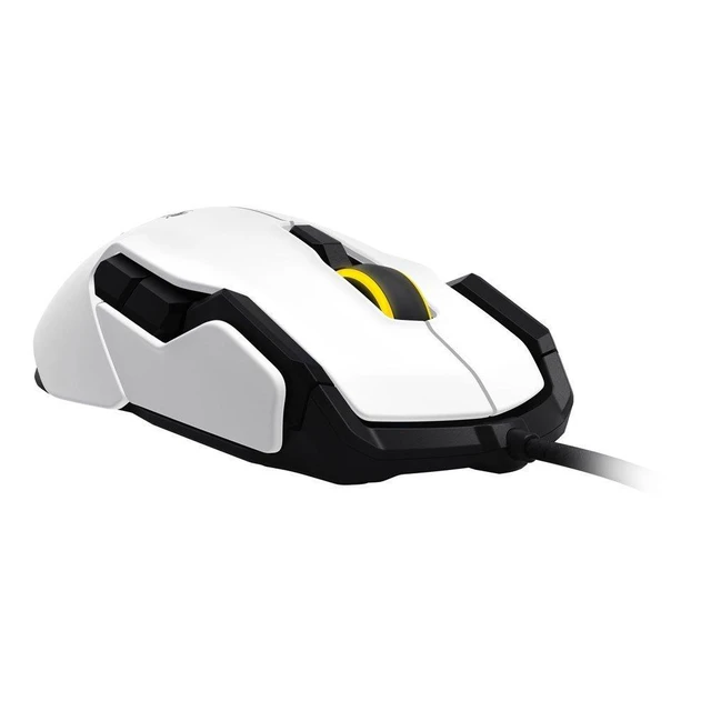 Alt view image 7 of 7 - ROCCAT Kova Pure Performance 7000DPI Optical Gaming Mouse, 1.8m, White (ROC-11-503)