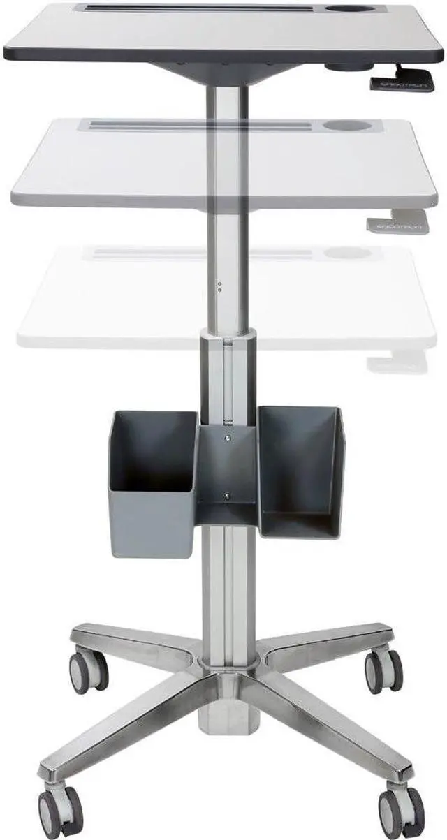 Alt view image 8 of 20 - Ergotron LearnFit 33"-49"H Adjustable Desk (24-481-003) 24481003
