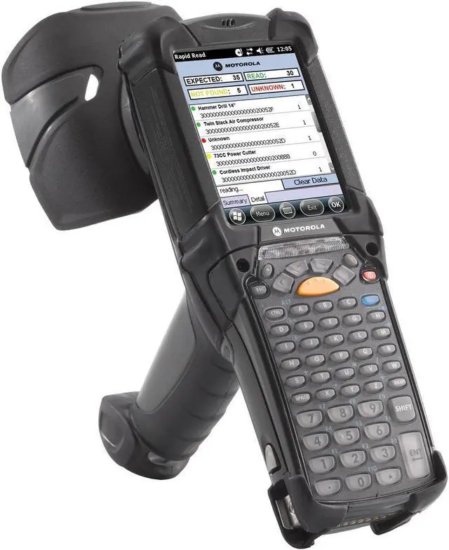 Alt view image 2 of 2 - Zebra MC9190-Z Handheld RFID Reader