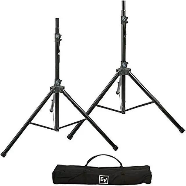 Main image of electro voice tsp 1 aluminum tripod speaker stand pair with carry bag