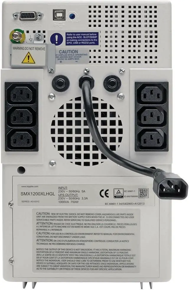 Main image of 700VA 450W 230V Lithium Ion UPS Smart Tower Hospital Medical