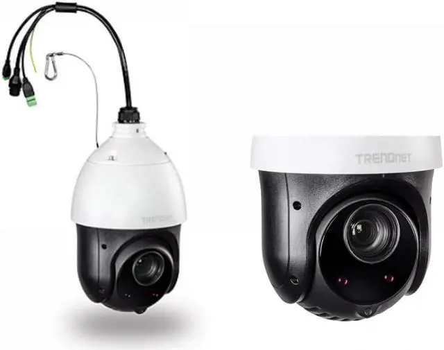 Main image of TRENDnet Indoor/Outdoor 2MP 1080p PoE+ IR PTZ Speed Dome Network Camera