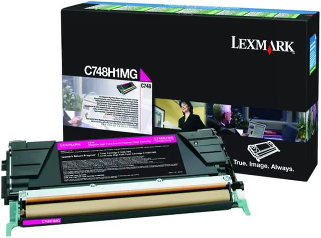 Alt view image 5 of 16 - LEXMARK C748H1MG C/X748 10K MAGENTA TONER (RP)