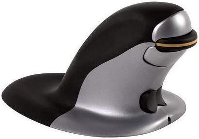 Alt view image 6 of 6 - Fellowes Penguin Ambidextrous Vertical Mouse - Wireless Medium