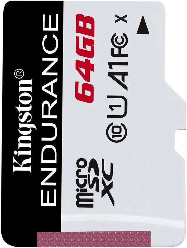 Alt view image 9 of 12 - Kingston High Endurance 64 GB Class 10/UHS-I U1 microSDXC 1 Pack SDCE64GB