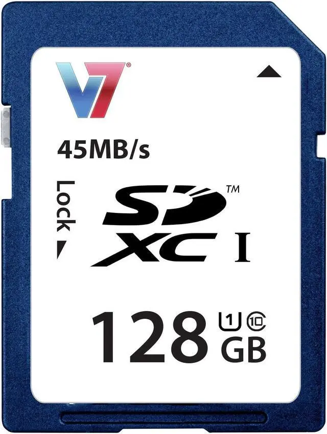 Alt view image 5 of 8 - V7 128 GB Secure Digital Extended Capacity (SDXC)