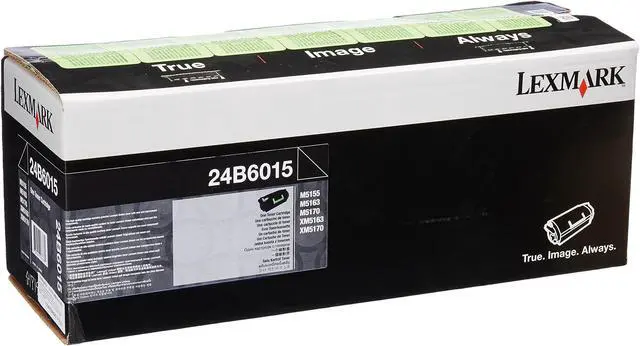 Alt view image 5 of 9 - Black Extra High Yield Toner Cartridge for Lexmark 24B6015 M5155, M5163, M5170, XM5163, XM5170, XM5263, Genuine Lexmark Brand