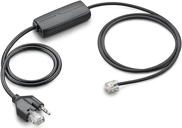 Alt view image 3 of 7 - Plantronics APS-11 Electronic Hook Switch Cable(Siemens, Funwerk, Auerswald, Agfeo, Aastra, DeTeWe)