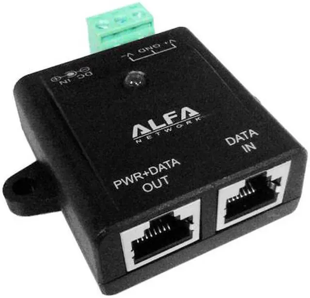 Main image of ALFA APOE03 Redundancy Industrial PoE (Power over Ethernet) Adapter