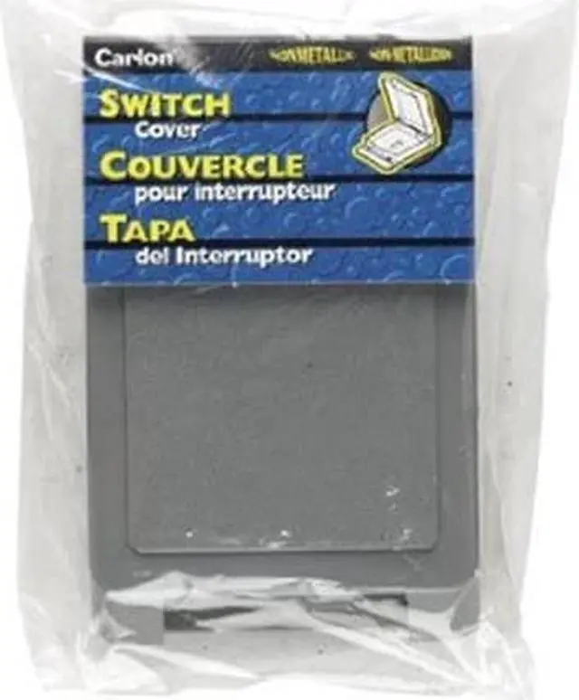 Alt view image 2 of 7 - CANTEX 5133361 1 -Gang Vertical Weatherproof Cover, 3" W, 1" H