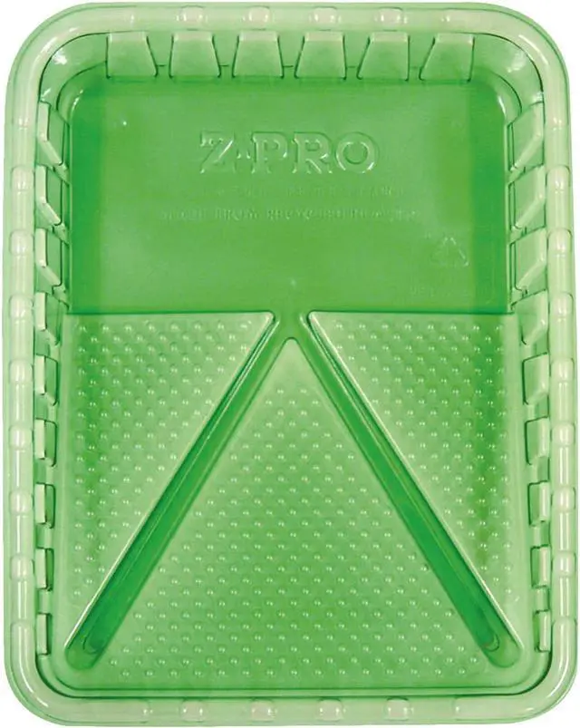 Alt view image 2 of 3 - ZORO SELECT GPT PET Recycled Plastic Paint Tray, 1 qt, 15 1/2" L, 2 1/2" D, 11