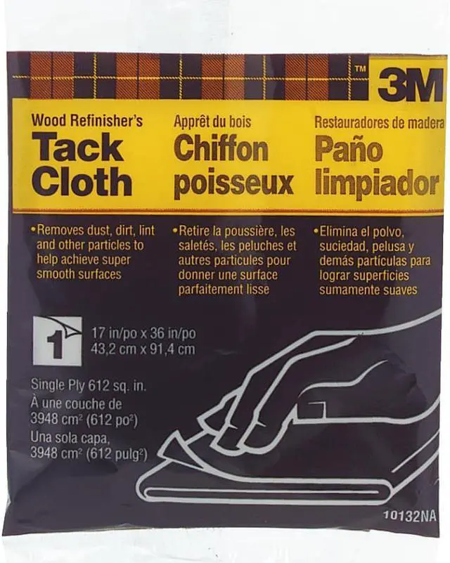Alt view image 4 of 13 - Wood Refinisher Tack Cloth 3M Tack Cloth 10132 051111101322