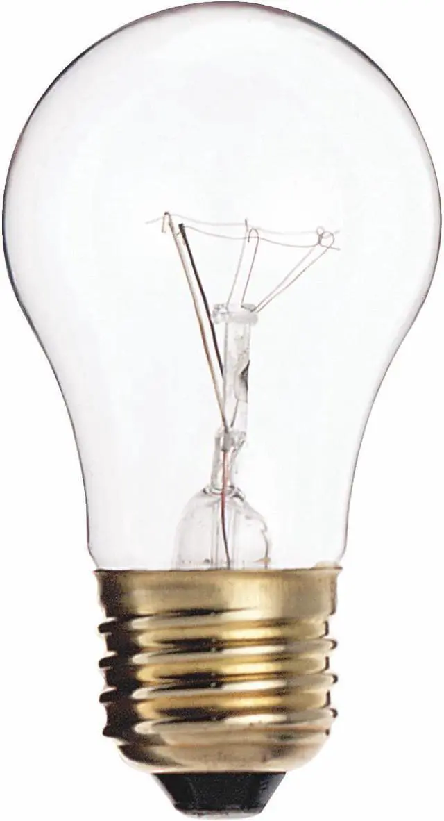 Alt view image 2 of 5 - Satco 03720 - 40A15/CL S3720 A15 Light Bulb