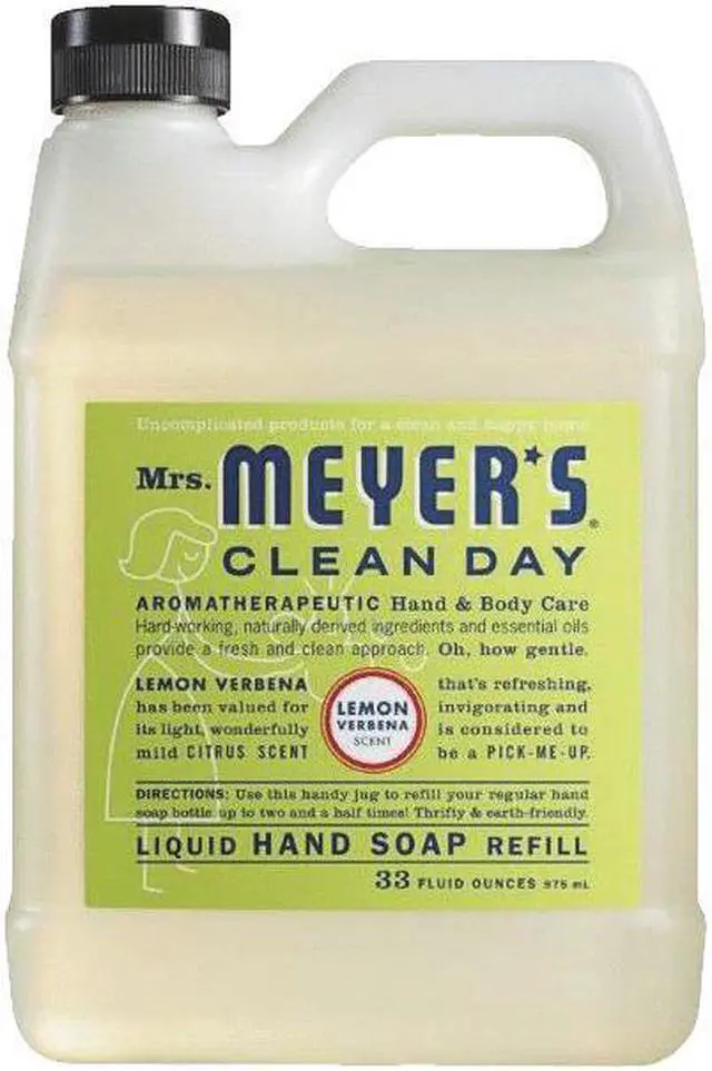 Alt view image 2 of 20 - Mrs. Meyer's Liquid Hand Soap Refill - Lemon Verbena - 33 lf oz Liquid Hand Soap