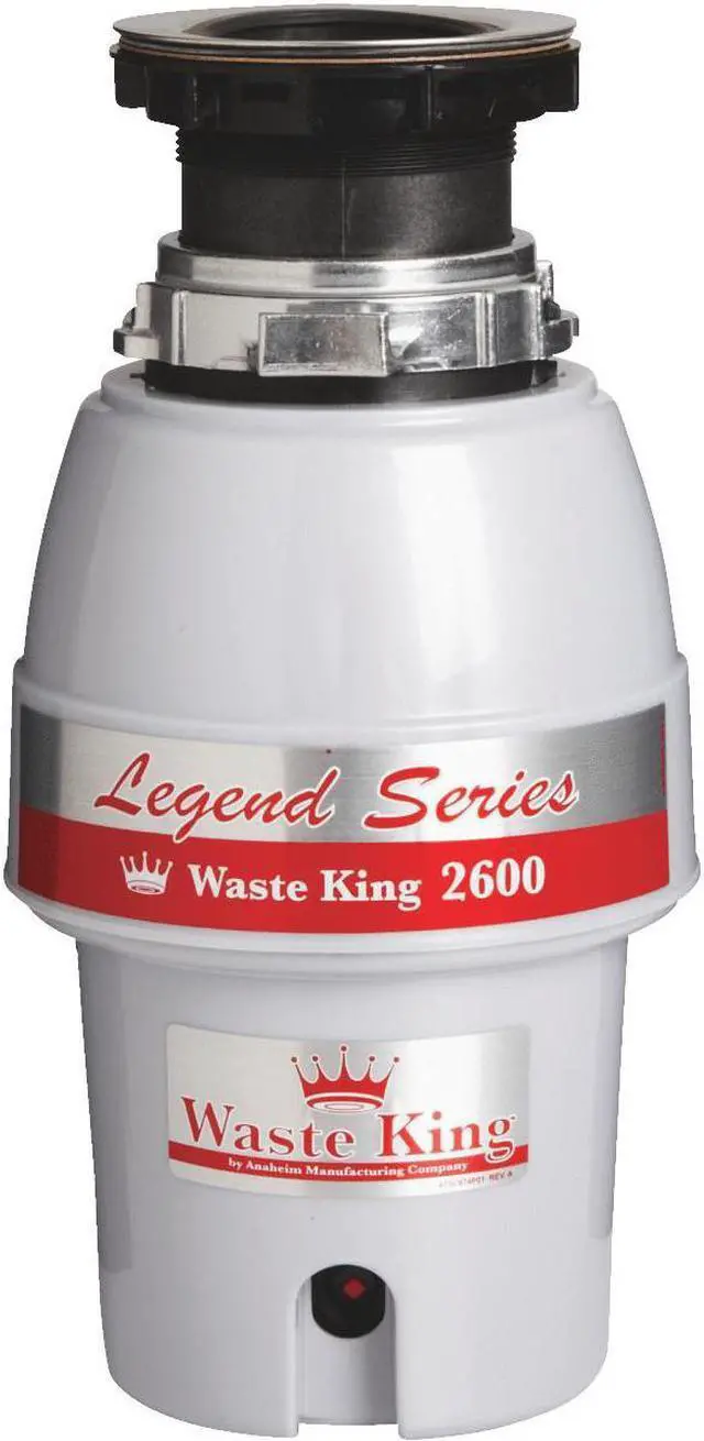 Alt view image 2 of 4 - Anaheim 2600 1/2 HP Garbage Disposal 2600 RPM