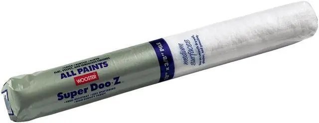 Alt view image 2 of 8 - WOOSTER R205-18 18" Paint Roller Cover, 3/8" Nap, Woven Fabric