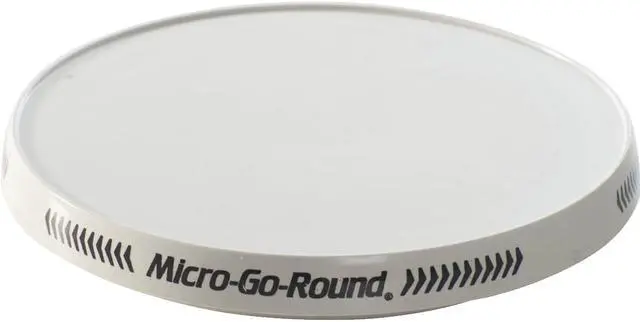 Alt view image 3 of 9 - Nordic Ware 10-in. Microwave Micro-Go-Round Turntable for Microwave, White