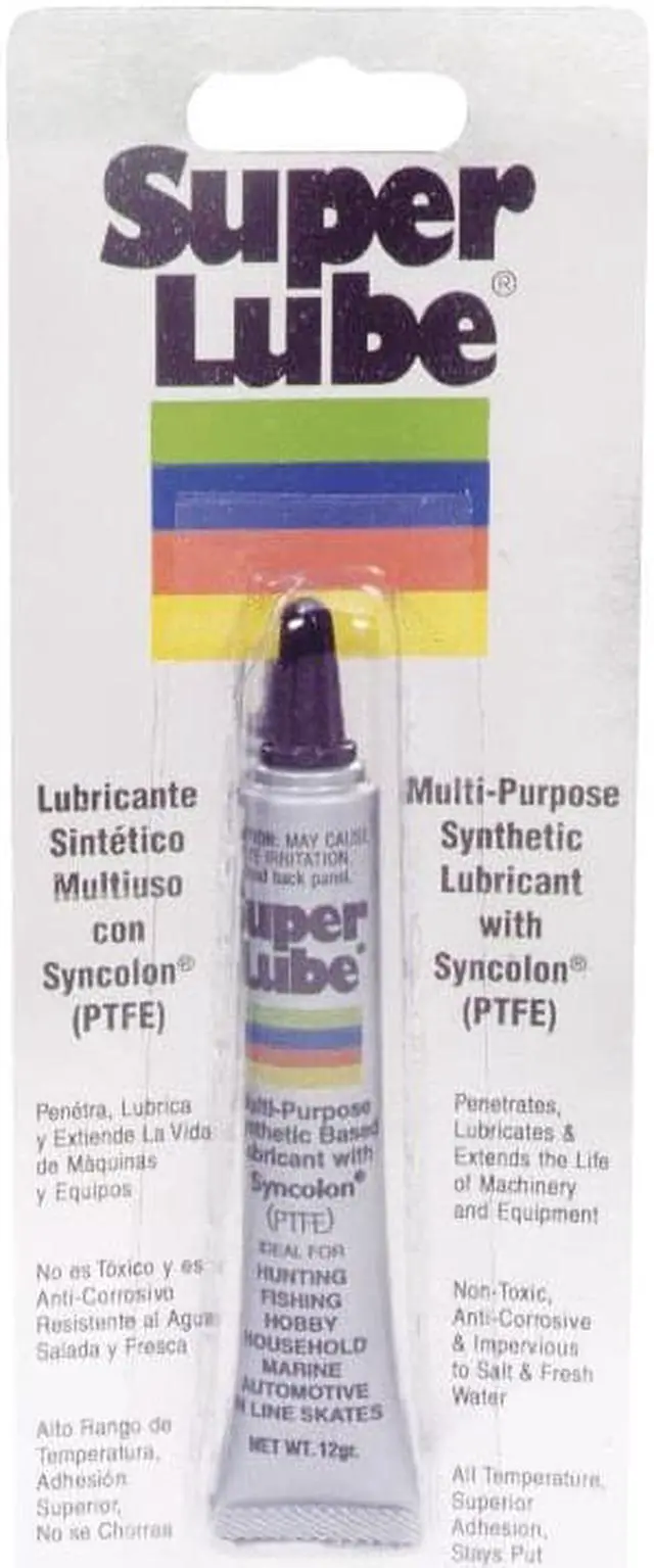 Alt view image 6 of 7 - Synthetic Multi-Purpose Grease, .5 Oz., Super LubeÂ® SUPER LUBE 21010