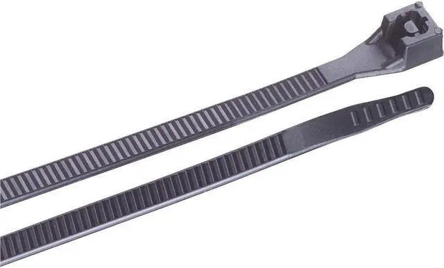 Alt view image 2 of 9 - 100PK 6" BLK Cable Tie
