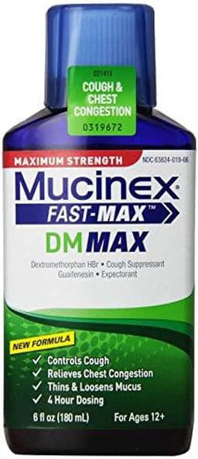 Alt view image 2 of 7 - Mucinex DM Fast Max Liquid - 6 oz