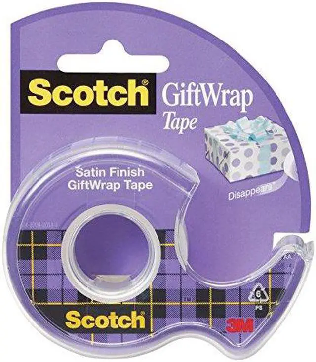 Alt view image 8 of 14 - Scotch Giftwrap Tape .75x650 15 Pack Of 12