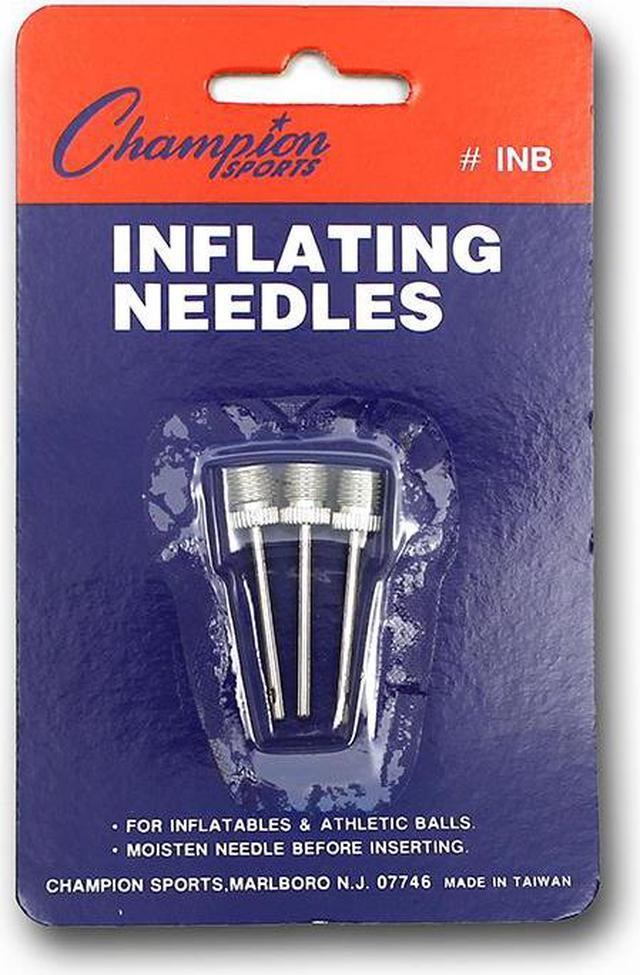 Nickel-Plated Inflating Needles for Electric Inflating Pump, 3/Pack Nickel-Plated Inflating Needles for Electric Inflating Pump, 3/Pack